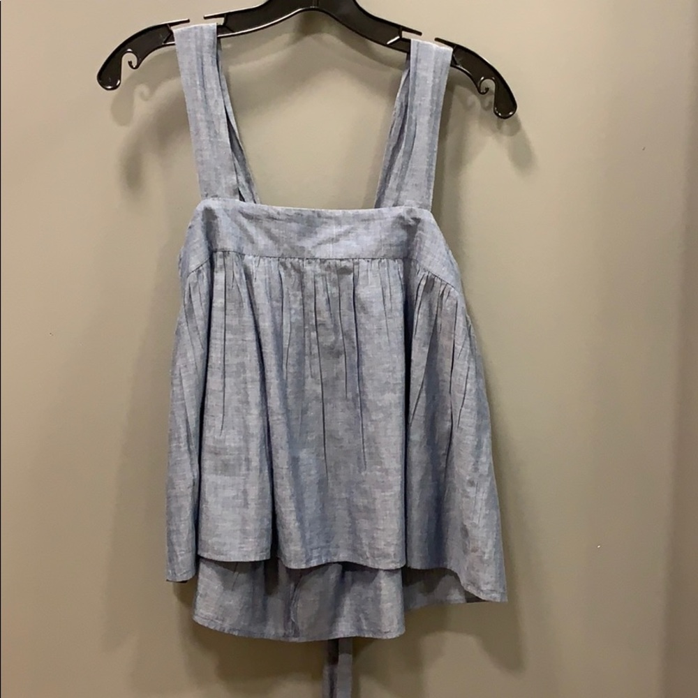 Apiece Apart chambray top